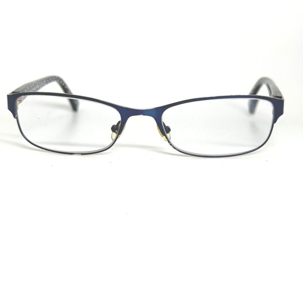 Kate Spade Ambrosette DA4 Blue Polka Dot Eyeglasses Frames‎ 52 17 135 22097